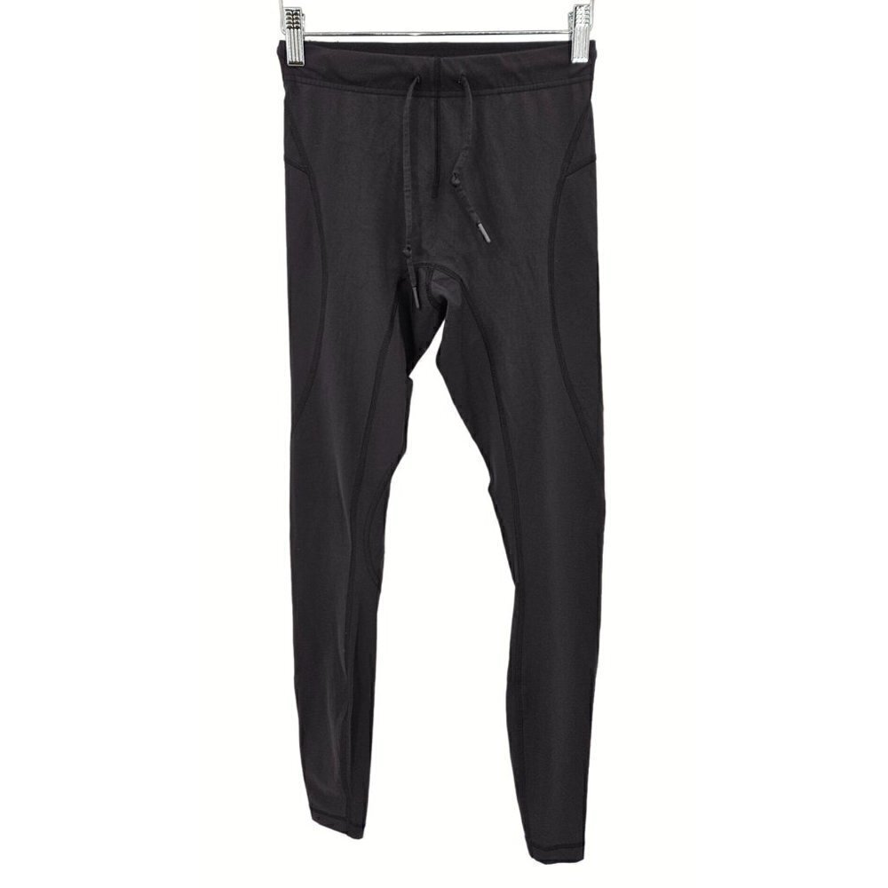 Lululemon Leggings Athletic Tights Men S Running Reflective Black Base Layer 29"